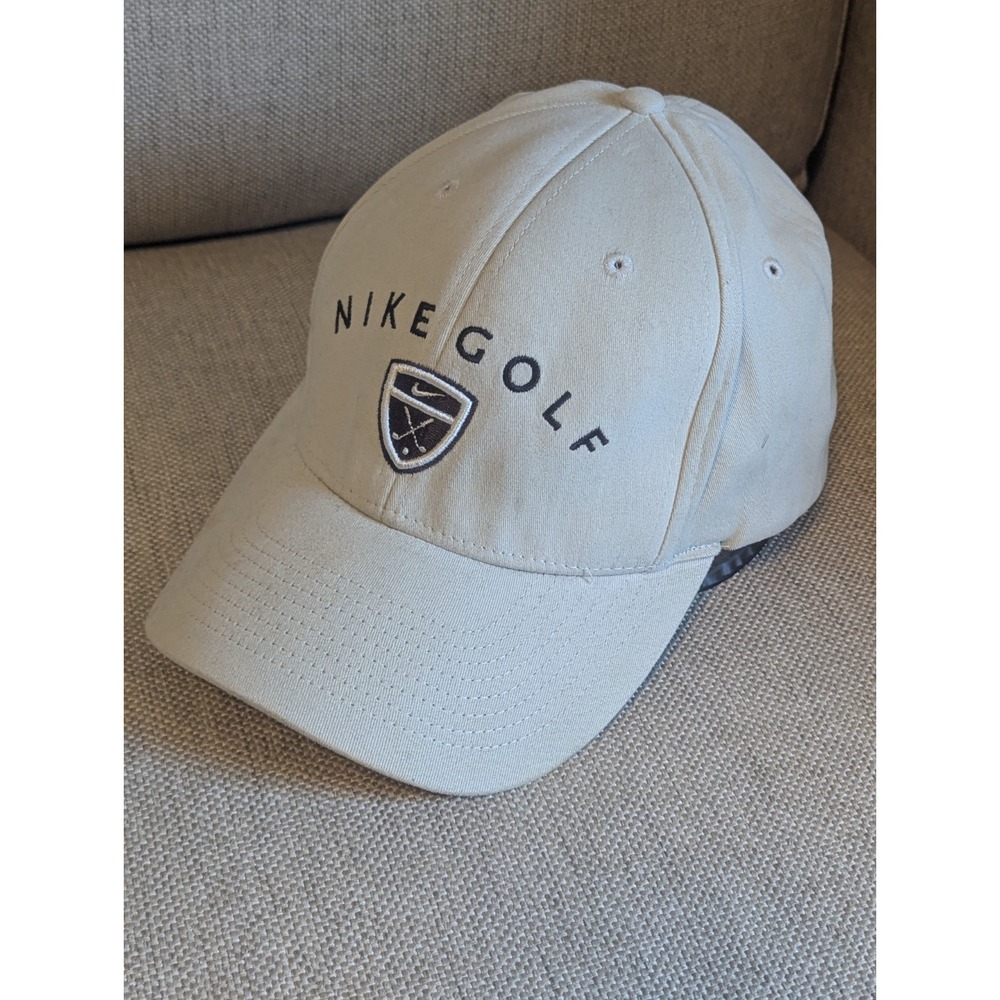 Y2K Nike‎ Golf Hat Adult One Size Spellout Logo - OSFM